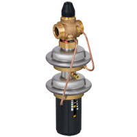 Регулятор перепада давления бронза AVPQ-4 Ду 15 Ру25 G3/4" НР 0-2бар Kvs=1.6м3/ч Danfoss 003H6555