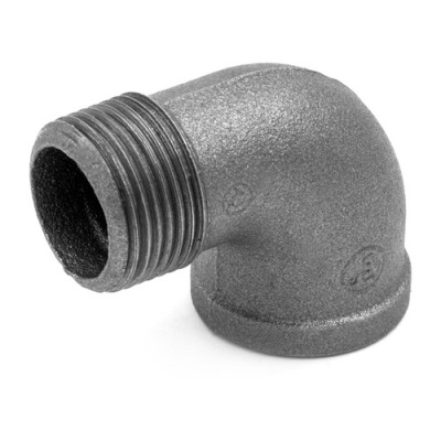 Угольник чугунный FITTEX PLUS Ду25 (1") м/р (104шт/кор)