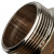 Ниппель латунный STOUT Ду32 (1 1/4") никелированный SFT-0004-114114