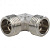 Угольник латунный STOUT НН Ду20 (3/4") никелированный SFT-0010-000034