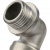 Угольник латунный STOUT с ребордой НВ Ду20 (3/4") никелированный SFT-0016-000034 Угольник латунный STOUT с ребордой НВ Ду20 (3/4") никелированный SFT-0016-000034