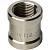 Муфта латунная STOUT ВВ Ду40 (1 1/2") никелированная SFT-0006-112112