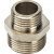 Ниппель латунный STOUT переходной Ду20x15 (3/4x1/2") никелированный SFT-0004-003412 Ниппель латунный STOUT переходной Ду20x15 (3/4x1/2") никелированный SFT-0004-003412