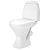 Унитаз-компакт SANTEK Римини мини. косой выпуск, 2х режимный 1WH302130