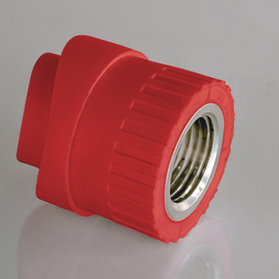 Седло PP-R вварное D90/25 G1/2’’ВР AntiFire