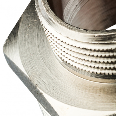 Ниппель латунный STOUT переходной Ду50x32 (2x1 1/4") никелированный SFT-0004-002114
