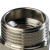Футорка латунная STOUT Ду50x20 (2x3/4") никелированная SFT-0029-000234