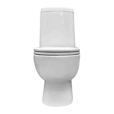 Унитаз-компакт Sanita Luxe FEST COMFORT гориз. выпуск, 2х режимный дюропласт WC.CC/FEST/2-DM/WHT.G/S