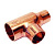Тройник медь переходн Дн 54х22х54 пайка 5130R Comap