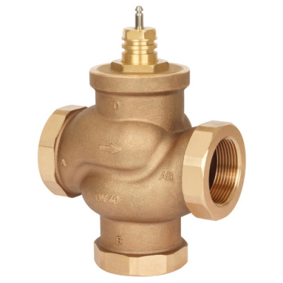 Клапан регулирующий бронза VRB3 Ду 15 Ру16 Kvs=4м3/ч ВР Rp1/2" Danfoss 065Z0215