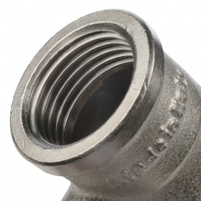 Угольник латунный STOUT ВВ Ду15 (1/2") никелированный SFT-0014-000012