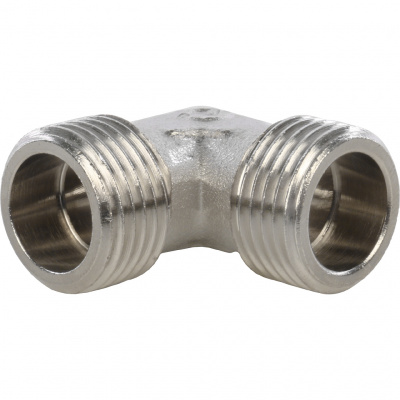 Угольник латунный STOUT НН Ду20 (3/4") никелированный SFT-0010-000034