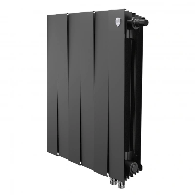 Радиатор биметаллич. ROYAL Thermo PianoForte 500 Noir Sable VDR80- 6 cекций