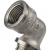 Угольник латунный STOUT с ребордой НВ Ду15 (1/2") никелированный SFT-0016-000012 Угольник латунный STOUT с ребордой НВ Ду15 (1/2") никелированный SFT-0016-000012